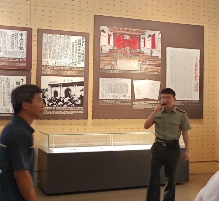 淮北師范大學學子“三下鄉”：銘記歷史，致敬先烈——渡江戰役紀念館之旅