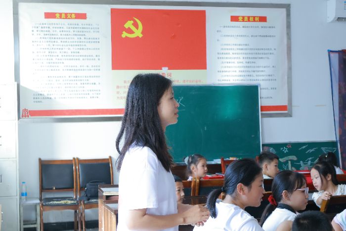 陳臺村實踐隊 多元課程播撒希望，深入調研繪就鄉村教育圖景