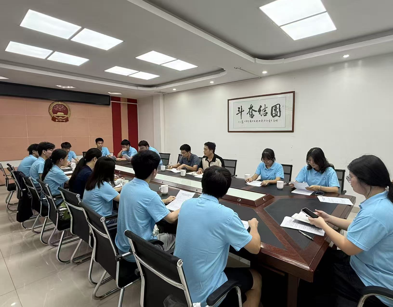 湘潭大學師生赴湘鄉市白田鎮開展座談會