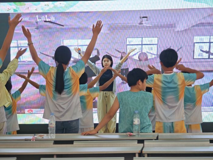 舞動沂夏課堂，體操美育點亮少年童心