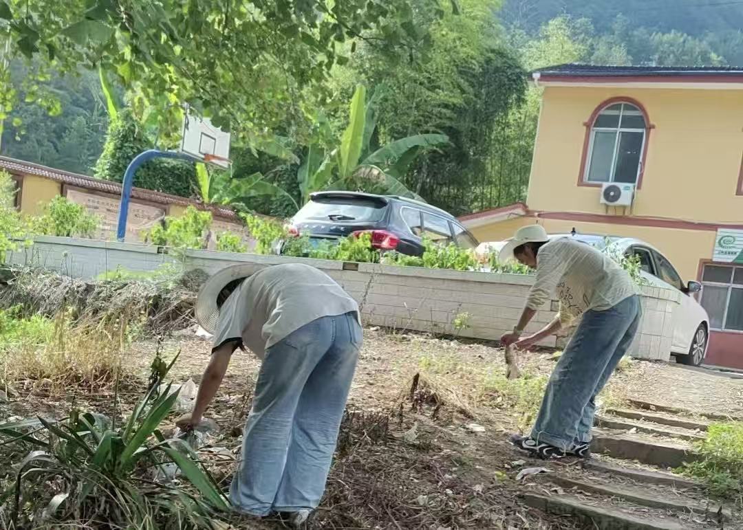 清掃鄉間角落，守護美麗鄉村