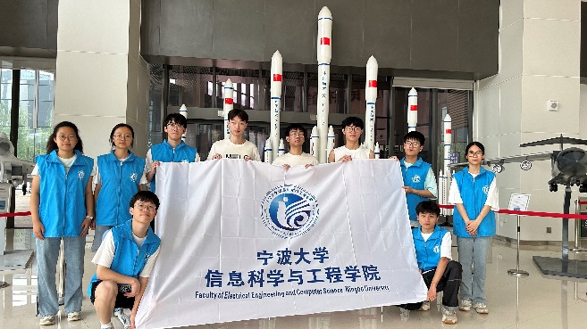 傳承航天精神，后植愛國情懷—“再創輝煌”實踐團隊“行走的課堂”