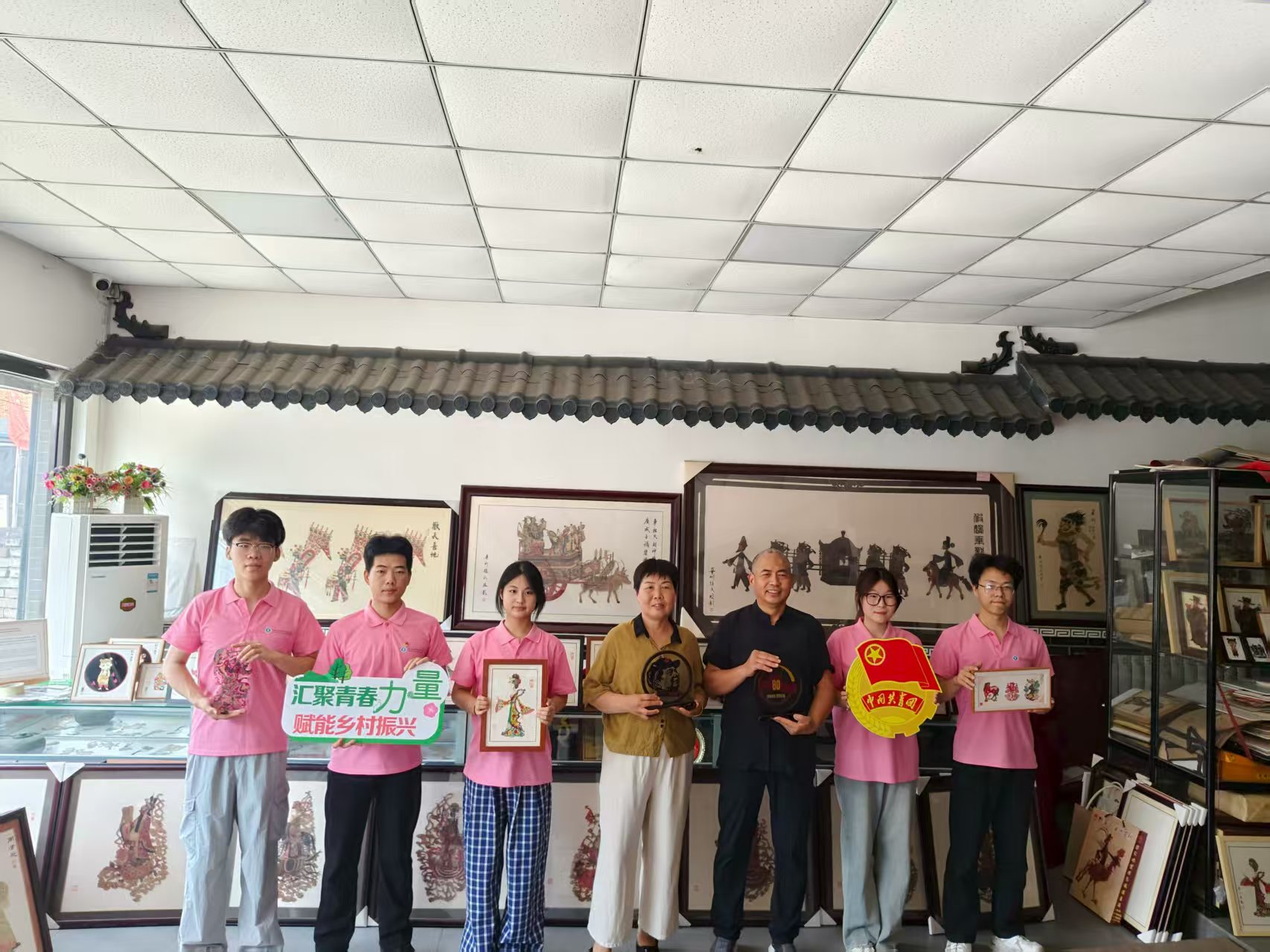光影傳承匠心，青春賦能鄉村——材料工程學院“三下鄉”團隊赴渭南華州區趙氏皮影實踐行