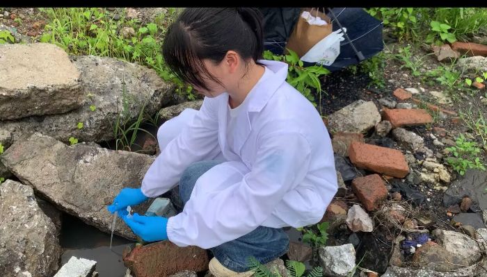 深耕礦區水質調研 廣西師大學子助力礦山生態治理