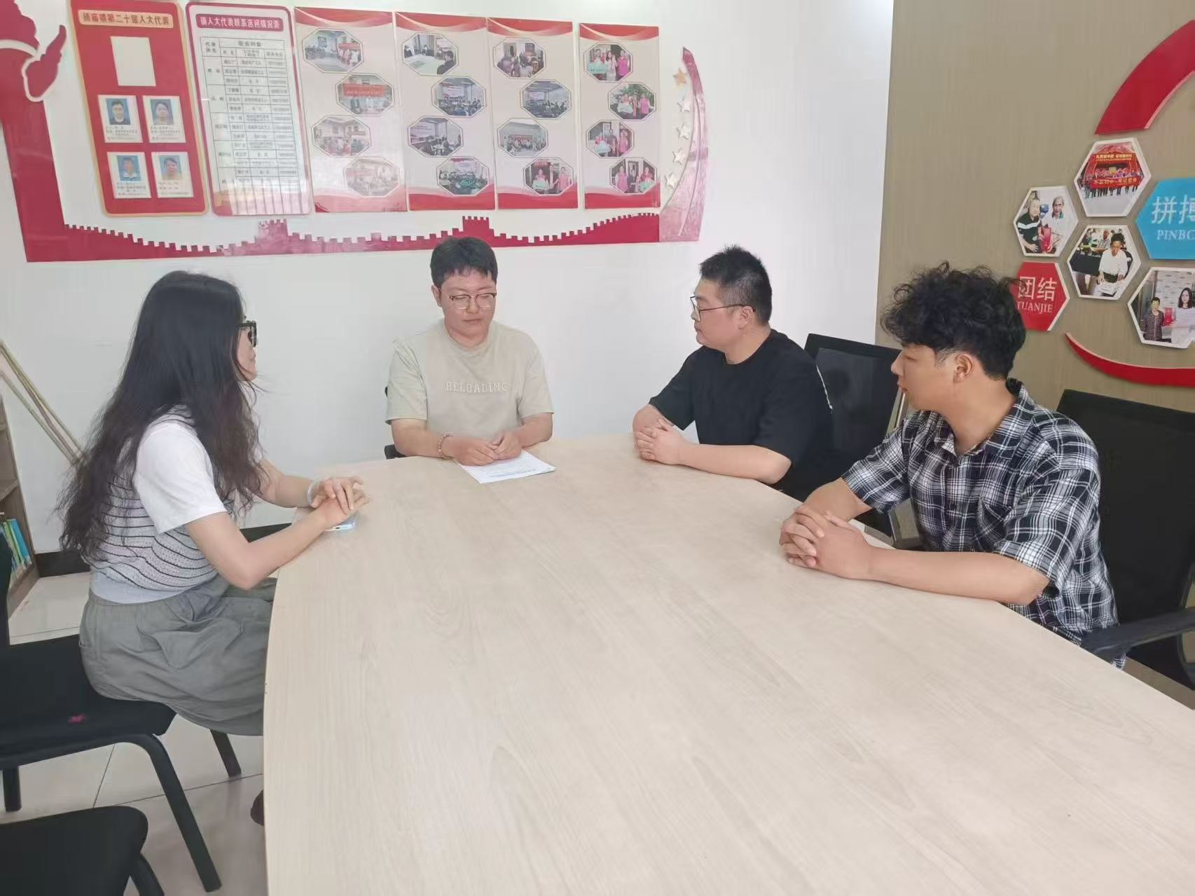 南京財經(jīng)大學(xué)：“青尋鄉(xiāng)韻” 實踐團(tuán)赴雙廟村尋訪基層青年榜樣