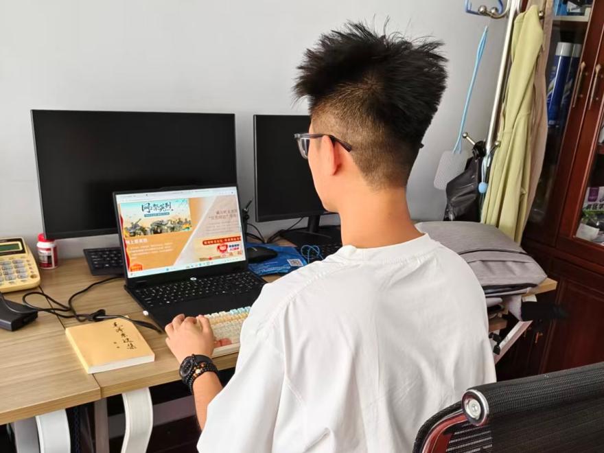 云探齊魯紅跡，研學蓄力踐史 ——聊城大學醫學院“紅跡齊魯尋訪實踐隊”開展紅色數字展館研學參觀實踐活動