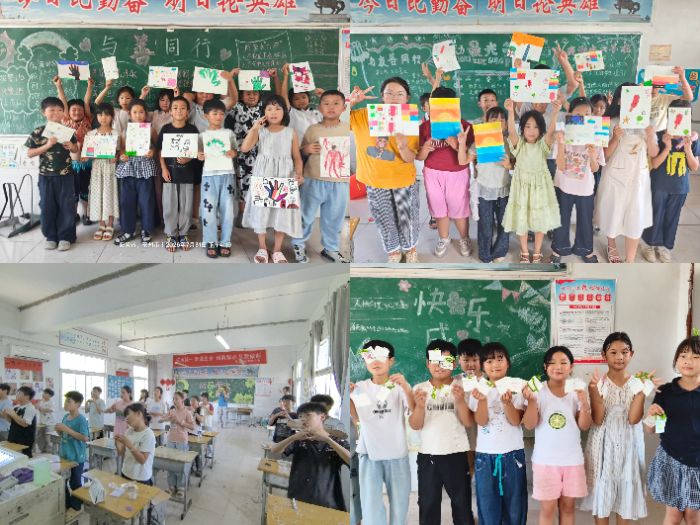 青春支教行｜青島科技大學 “青野聚合?赴亳筑夢” 實踐團開展分層特色課堂