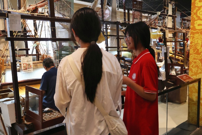 錦承千年·數啟新途：“數融蘇韻”實踐團深入調研南京云錦博物館