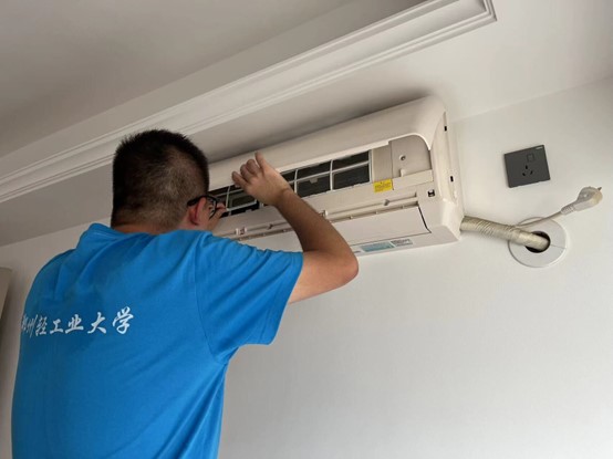 鄭州輕工業大學能源與動力工程學院深入鄭州市高新區溝趙鄉辦事處金蘭社區開展暑假社會實踐活動
