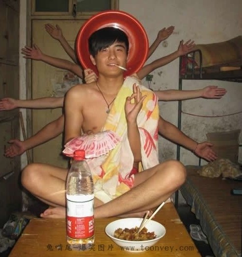 學生宿舍里的雷人事件，雷死你